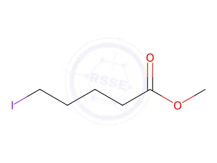 Chemical structure of Pentanoic acid,5-iodo-, methyl ester