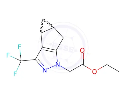 Chemical structure of Lenacapavir Sodium Impurity 21