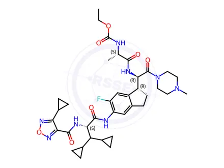 Chemical structure of Lanoracopan Hydrochloride Impurity 59