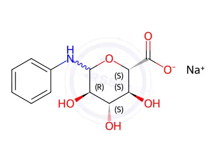 Chemical structure of Aniline Impurity 1
