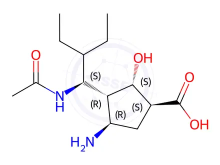 Chemical structure of Peramivir Impurity 32
