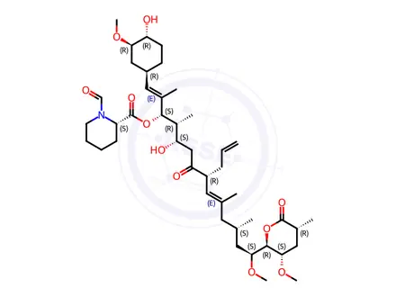 Chemical structure of Tacrolimus EP Impurity H
