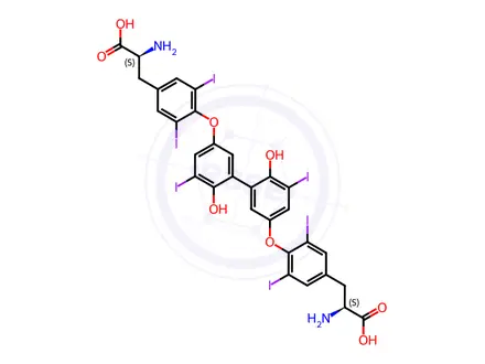 Chemical structure of Liothyronine Impurity 17