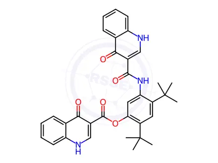 Chemical structure of Ivacaftor Impurity 15