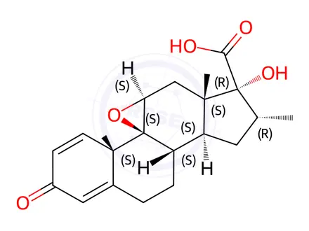 Chemical structure of Dexamethasone Impurity 28