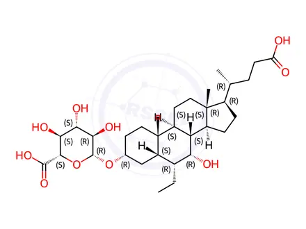 Chemical structure of Obeticholic Acid Impurity 61