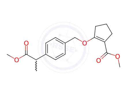 Chemical structure of Loxoprofen Impurity 51