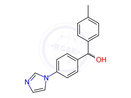 Chemical structure of (4-(1H-imidazol-1-yl)phenyl)(p-tolyl)methanol