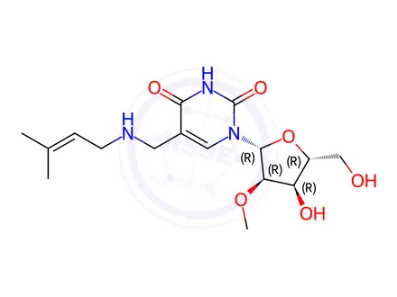 Chemical structure of Uridine Impurity 83