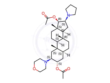 Chemical structure of Rocuronium Bromide Impurity 45