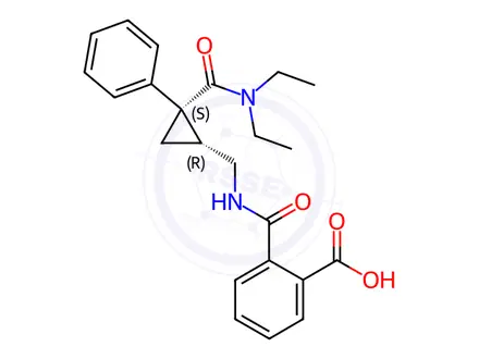 Chemical structure of Milnacipran Impurity 23