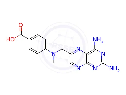 Chemical structure of Methotrexate Impurity E