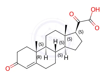 Chemical structure of Corticosterone Impurity 20