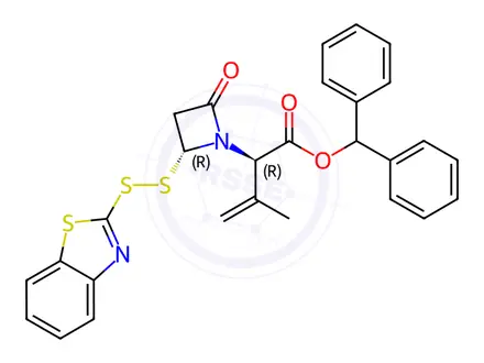 Chemical structure of Tazobactam Impurity 36