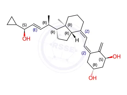 Chemical structure of Calcipotriol-Impurity B