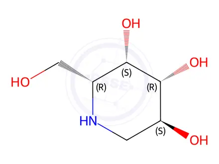 Chemical structure of Migalastat