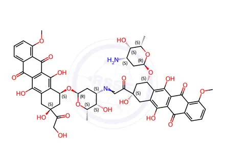 Chemical structure of Doxorubicin Impurity 19