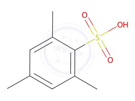 Chemical structure of 2,4,6-Trimethylbenzenesulfonic acid