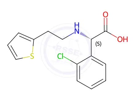Chemical structure of Clopidogrel Impurity 95