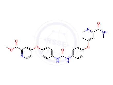 Chemical structure of Sorafenib Impurity C