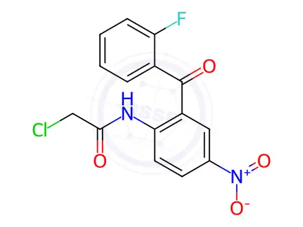 Chemical structure of Flunitrazepam Impurity 6