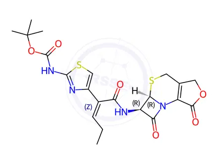 Chemical structure of Cefcapene Pivoxil Hydrochloride Impurity 53
