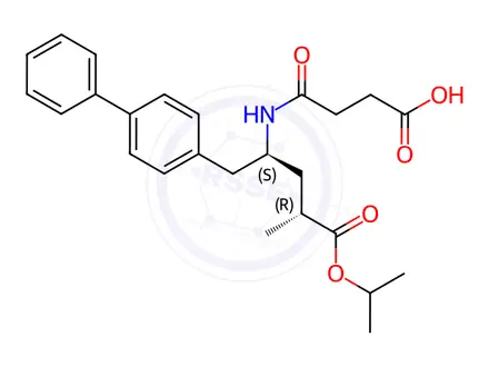 Chemical structure of Sacubitril Impurity 30