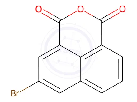 Chemical structure of 3-Bromo-1,8-naphthalic Anhydride