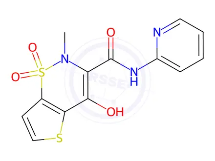 Chemical structure of Lornoxicam Impurity 6