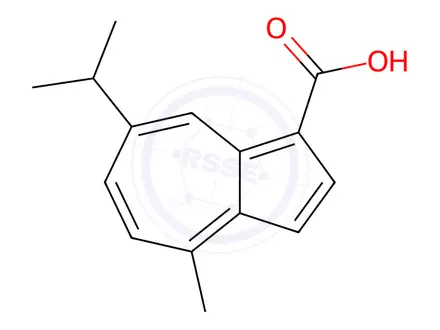 Chemical structure of Sodium Gualenate Impurity 3