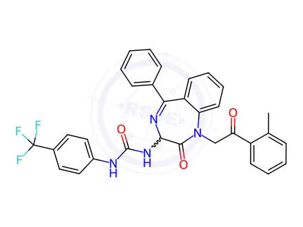 Chemical structure of YM 022 Impurity 144