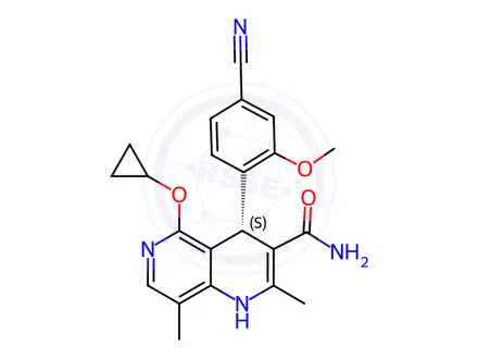 Chemical structure of Finerenone Impurity 6