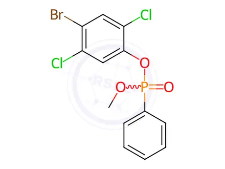 Chemical structure of Leptophos oxon