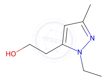 Chemical structure of 2-(1-Ethyl-3-methyl-1h-pyrazol-5-yl)ethan-1-ol