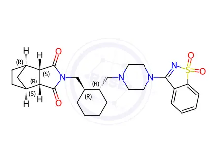 Chemical structure of Lurasidone impurity 21