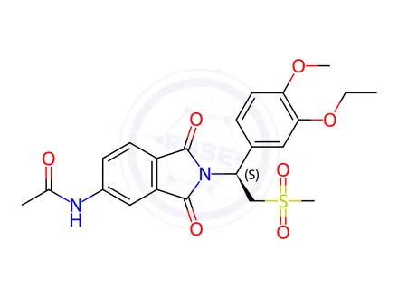 Chemical structure of Apremilast Impurity 20