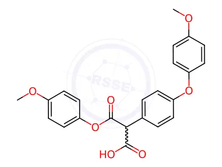 Chemical structure of Latamoxef Impurity 6