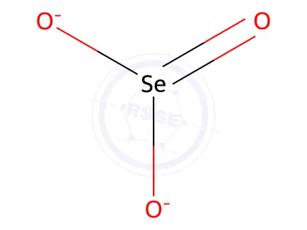 Chemical structure of Dirubidium selenite