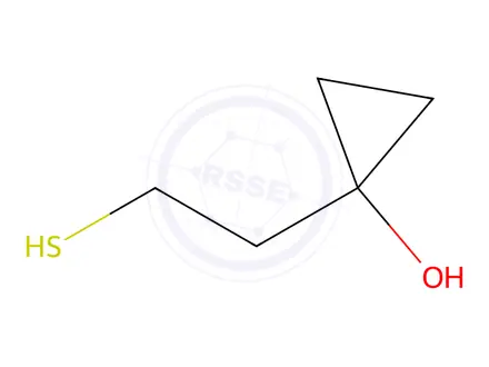 Chemical structure of 1-(2-sulfanylethyl)cyclopropan-1-ol