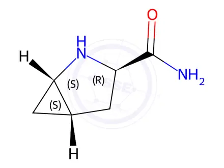 Chemical structure of Saxagliptin Impurity 1