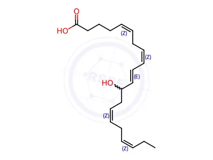 Chemical structure of Eicosapentaenoic Acid Impurity 10