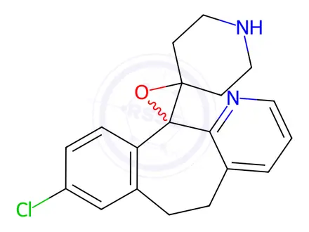 Chemical structure of Desloratadine Impurity 8