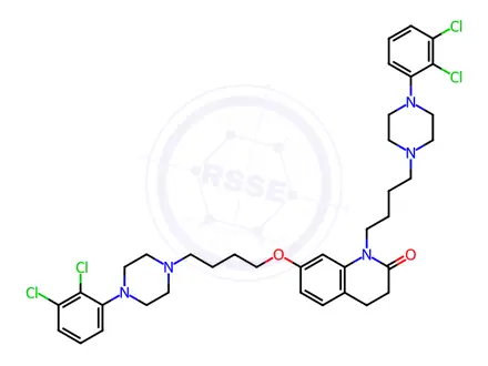 Chemical structure of Aripiprazole N-Dimer