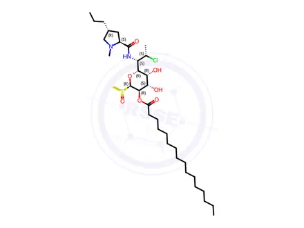 Chemical structure of Clindamycin Palmitate Sulfoxide Hydrochloride