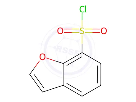 Chemical structure of Benzofuran-7-sulfonyl Chloride