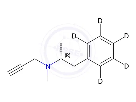 Chemical structure of Selegiline-d5 Hydrochloride