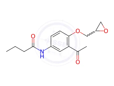 Chemical structure of Acebutolol EP Impurity A