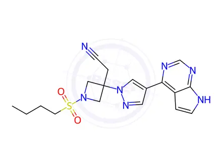 Chemical structure of Baricitinib Impurity 26