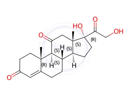 Chemical structure of Hydrocortisone EP Impurity B