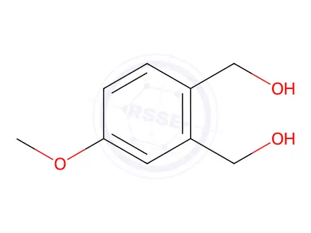 Chemical structure of (4-Methoxy-1,2-phenylene)dimethanol